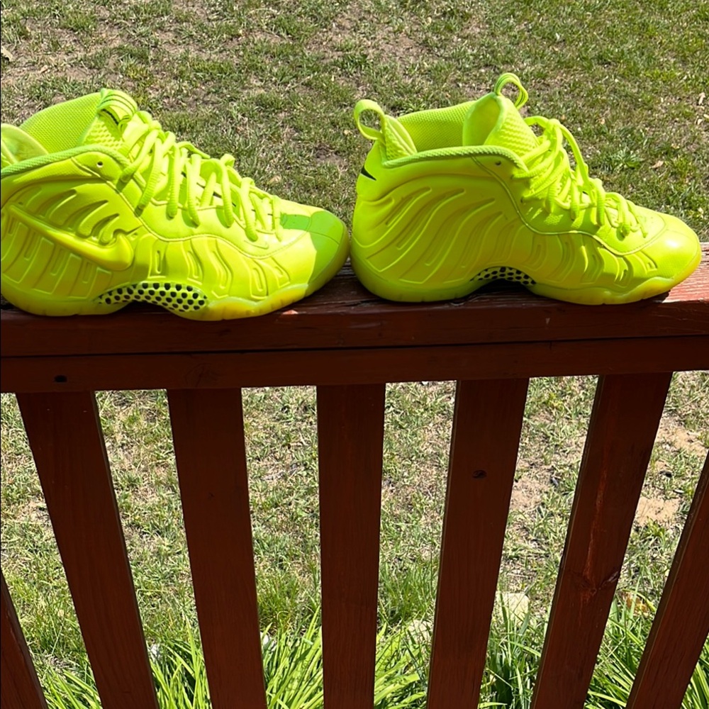 Kids Neon Green Sneakers - Picture 2 of 5